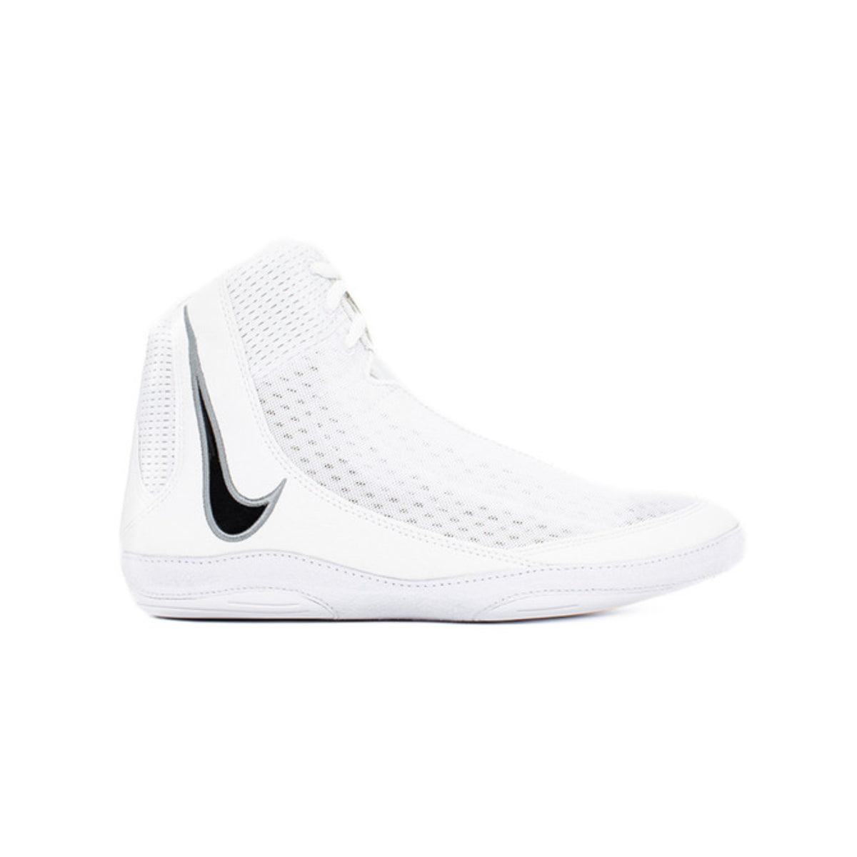 Nike Inflict 4 Unisex White/Black Wrestling Shoes