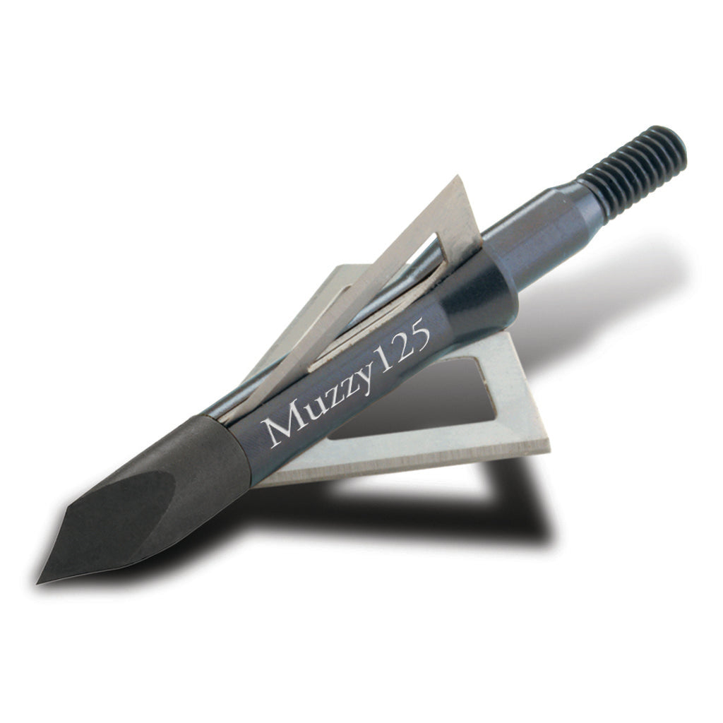 Muzzy Replacement Blades in 3 Blade 125 gr. 18 pk. - Front View