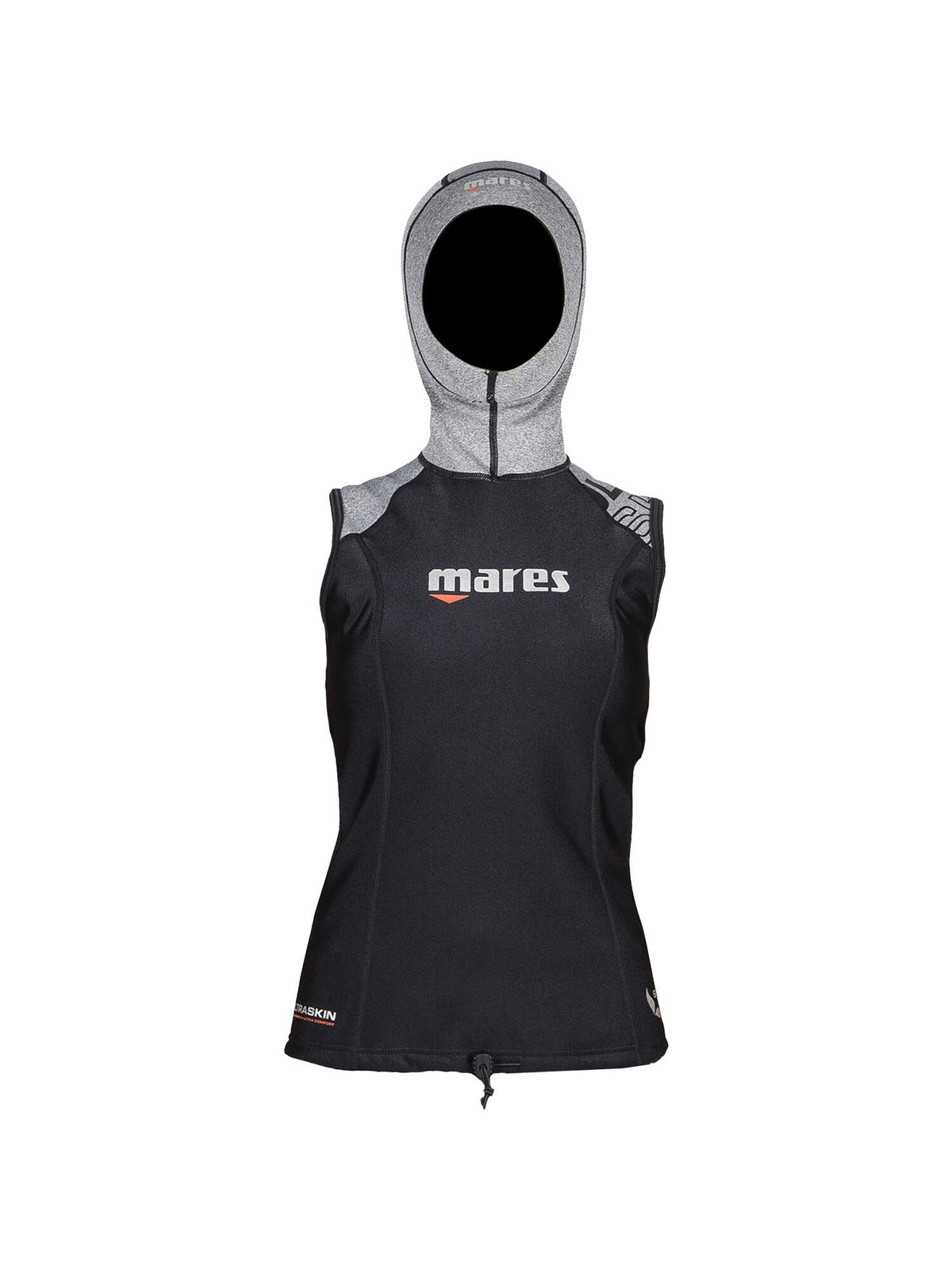 Mares Ultra Skin She Dives Sleeveless Hooded Dive Vest Womens - front view