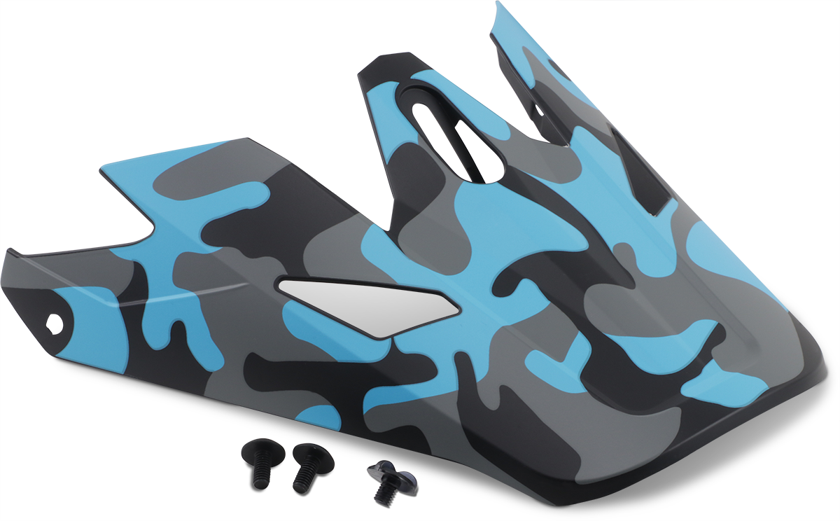 Z1R Rise Visor Kit – Camo Blue | Part #0132-1336