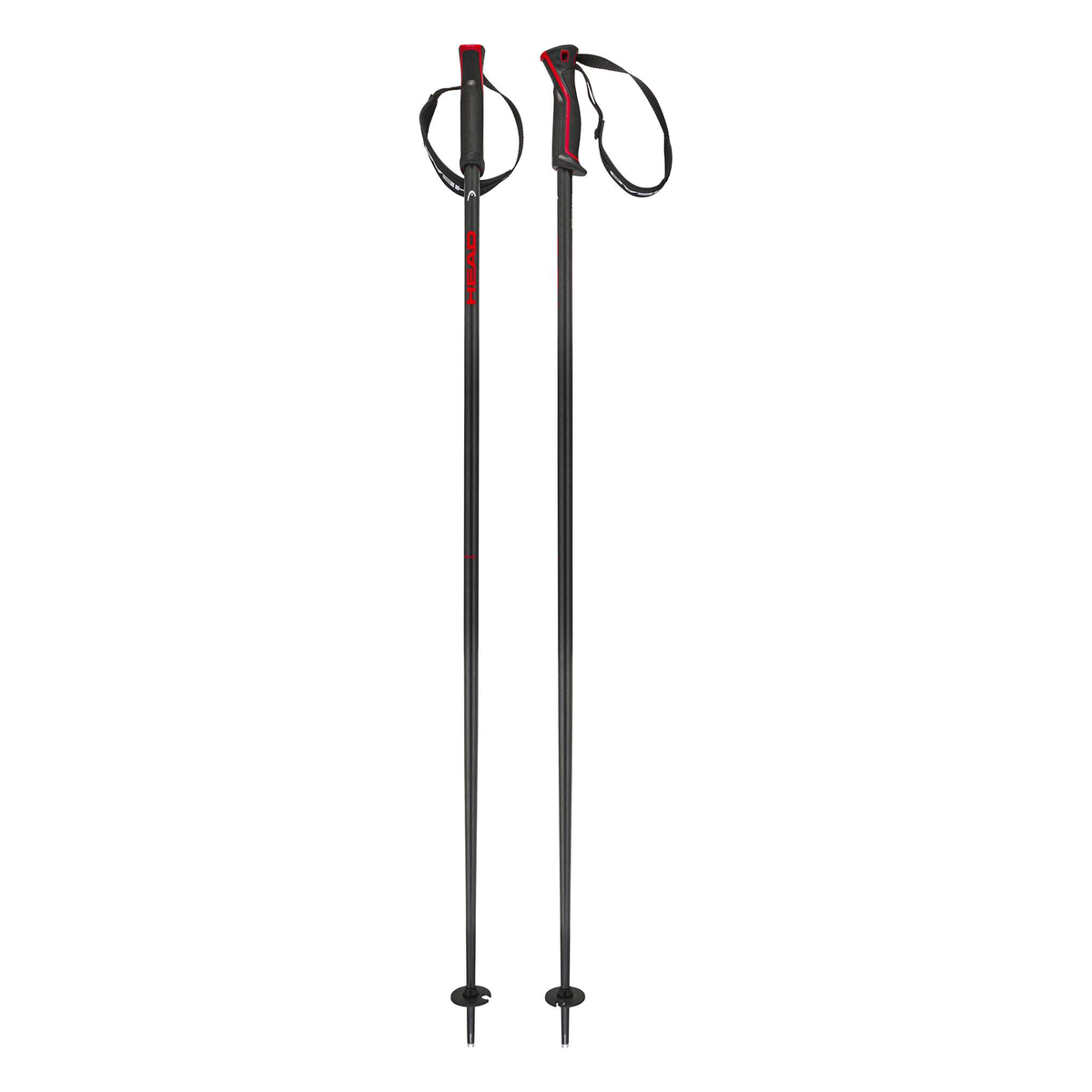 Head Frontside black red Ski Poles - official product view