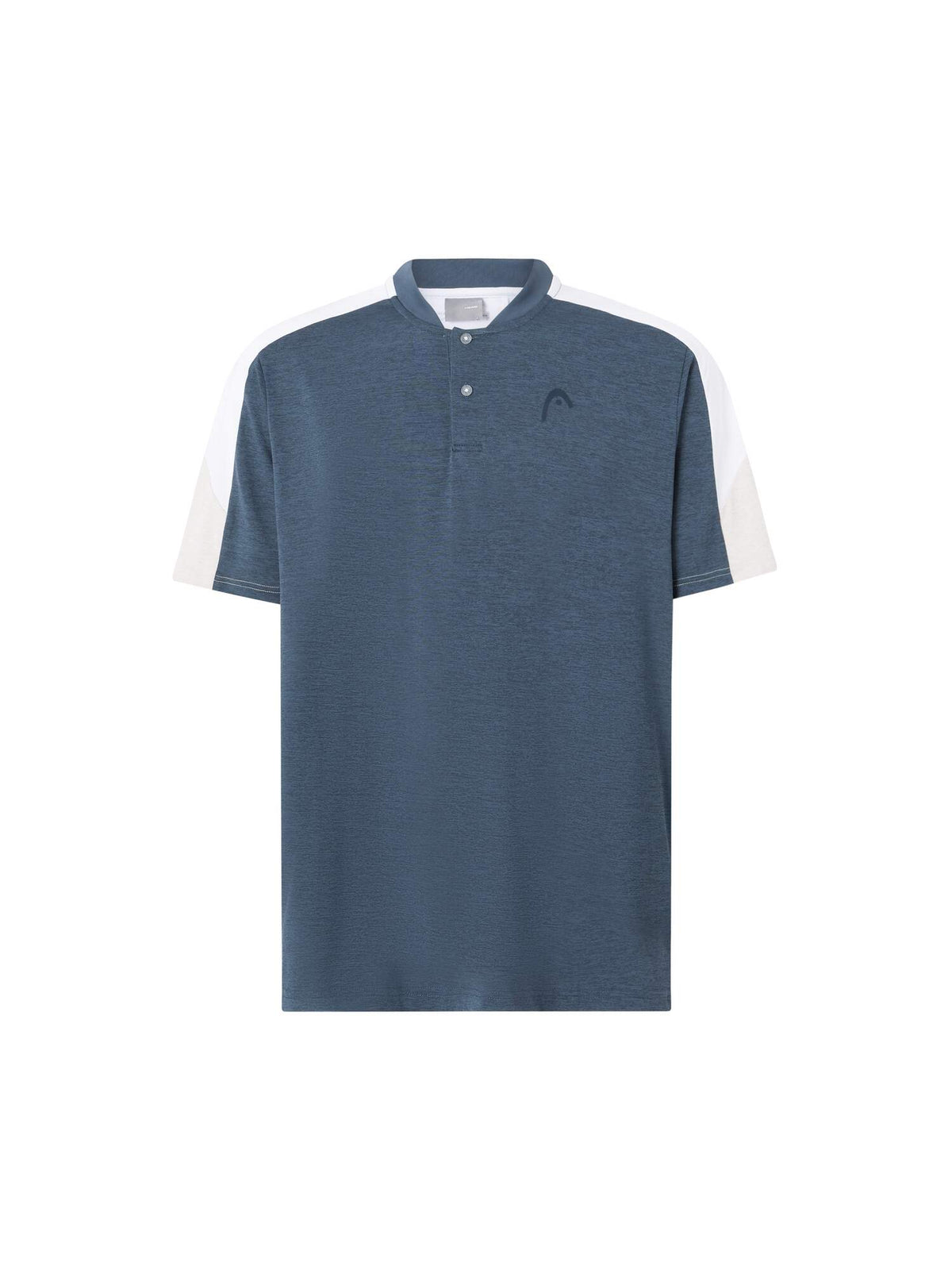 HEAD PLAY Tech Mens Tennis Polo Shirt in Navy - front view