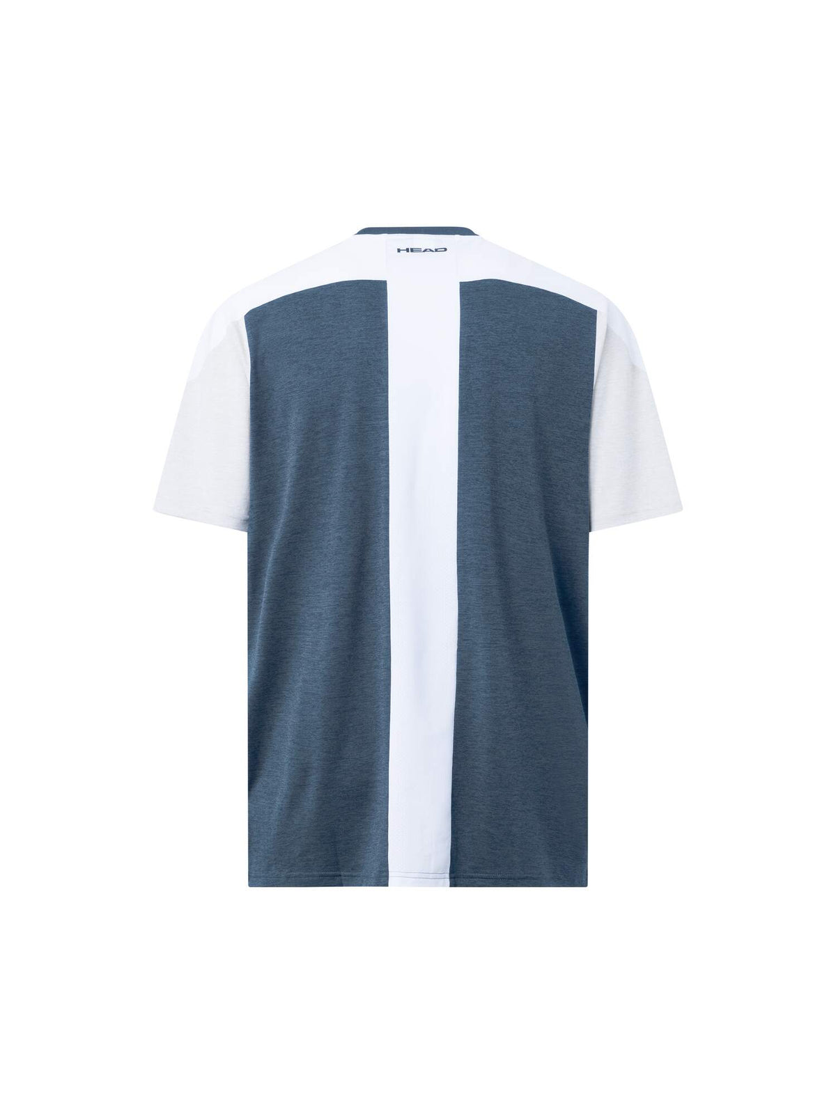 HEAD PLAY Tech Mens Tennis T-Shirt in Navy - back view