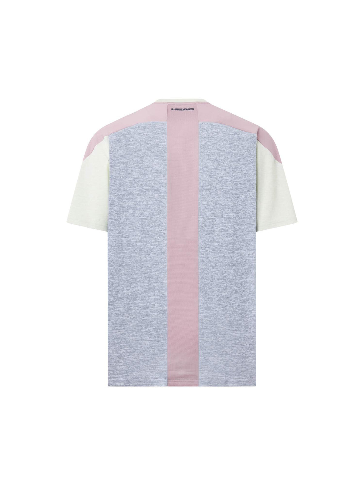 HEAD PLAY Tech Mens Tennis T-Shirt in Slate - back view