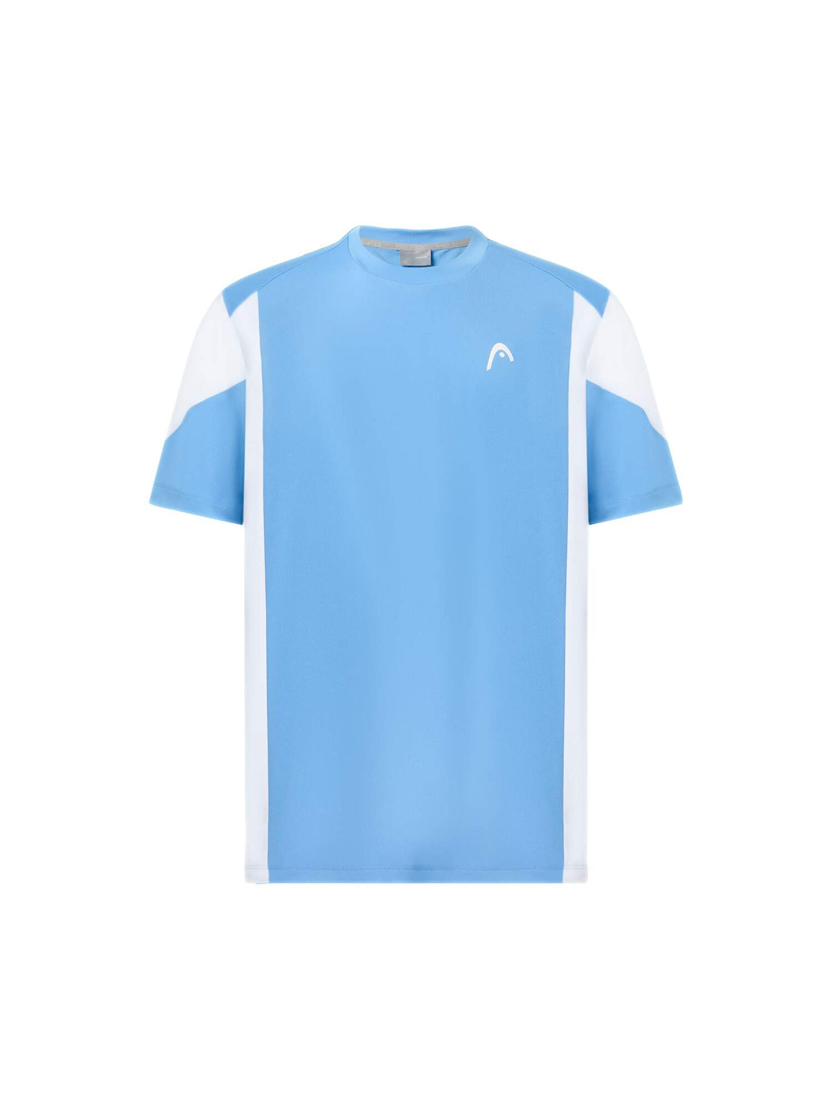 HEAD SLICE Tennis T-Shirt Mens in Airforce Blue/White - front view