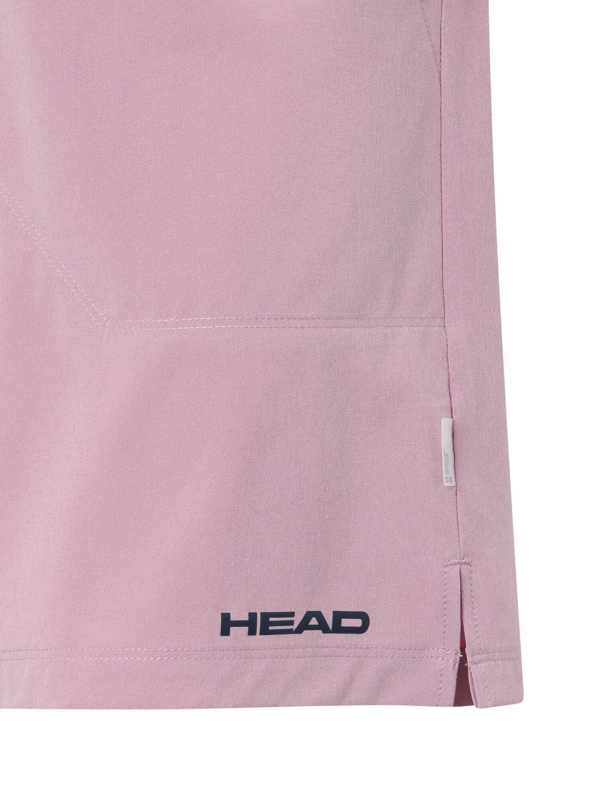 HEAD PLAY Mens Tennis Shorts in Dirty Lilac - detail