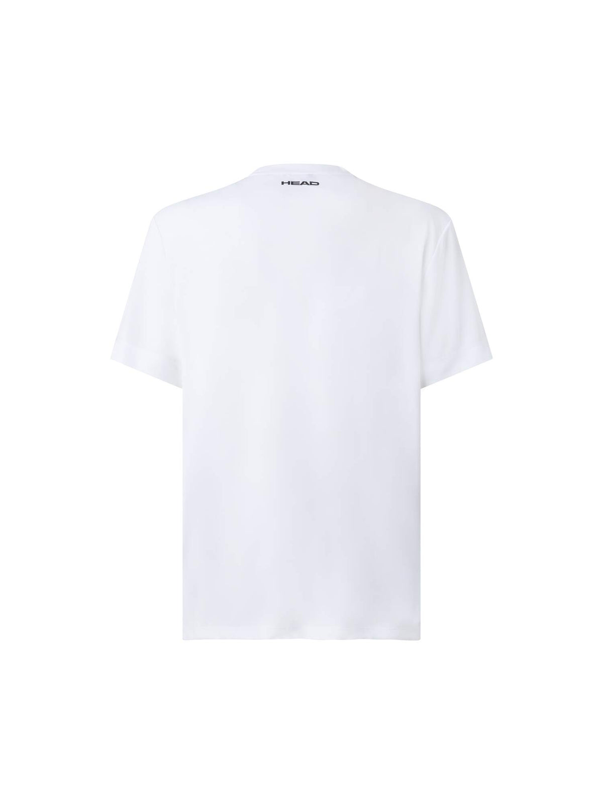 HEAD TOPSPIN Mens Tennis T-Shirt in Purple Print - back view
