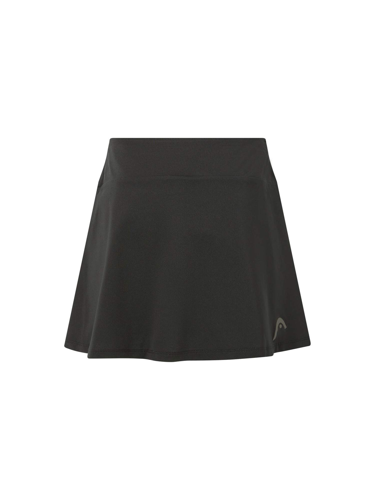 HEAD CLUB Basic Girls Tennis Skort in Black - back view