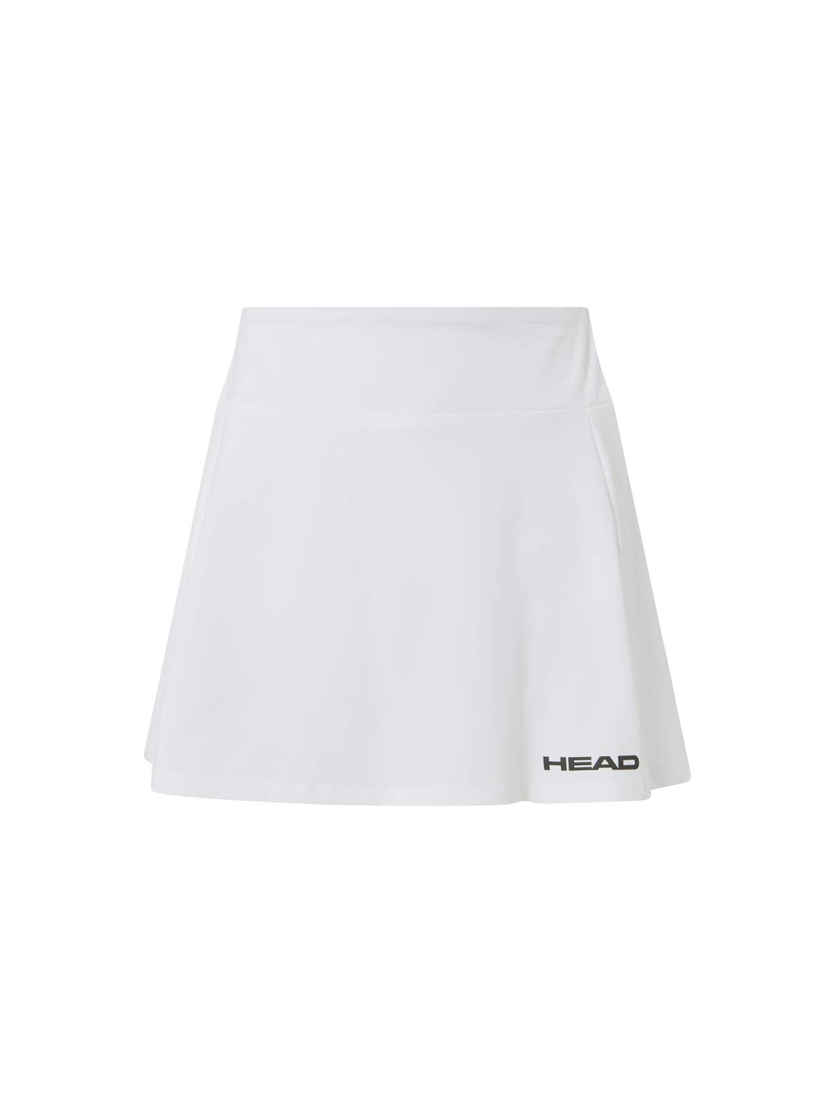 HEAD CLUB Basic Girls Tennis Skort in White - front view