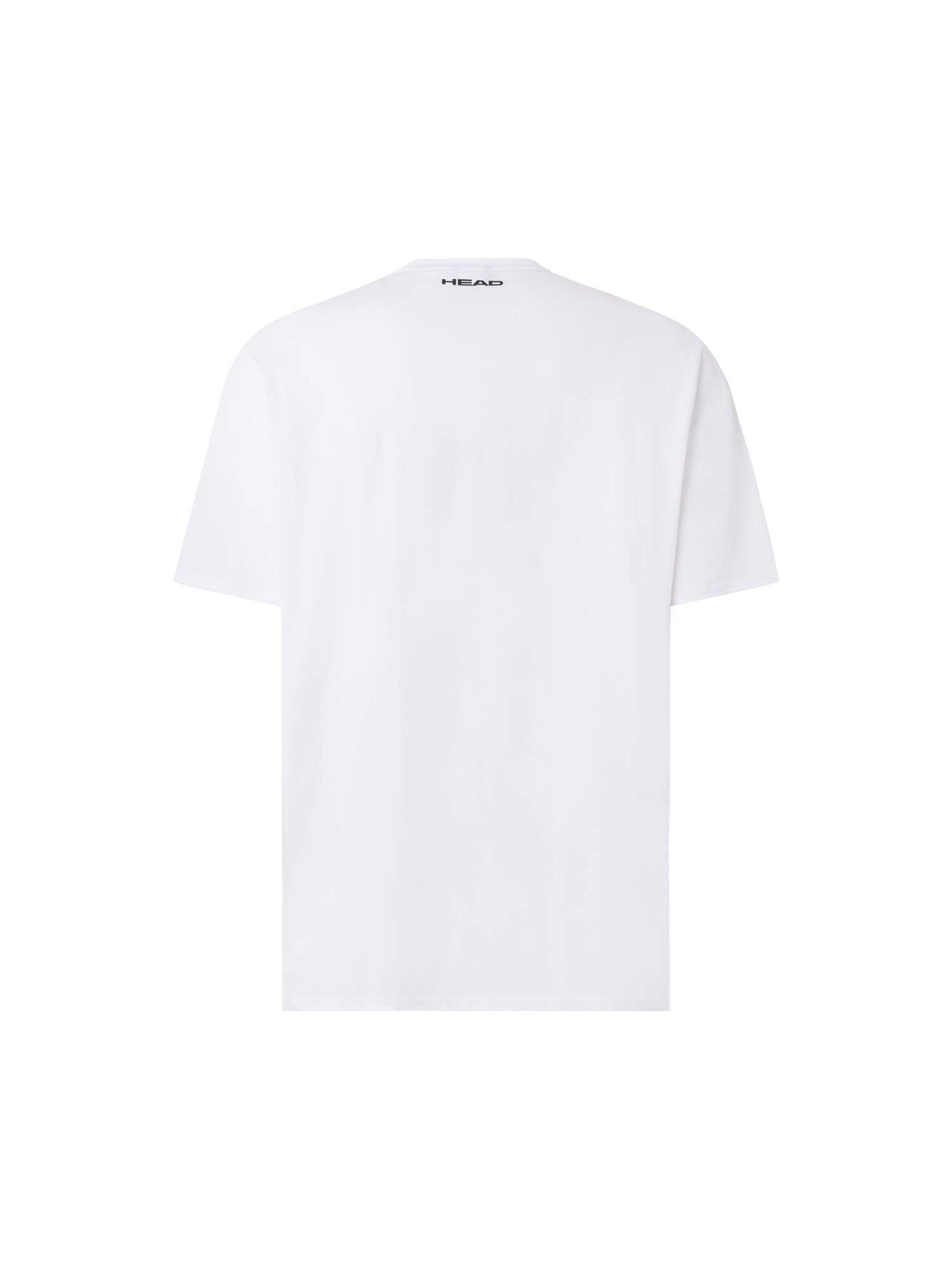 HEAD VISION Pickleball Graphic T-Shirt Mens, White/Purple in White/Purple - back view