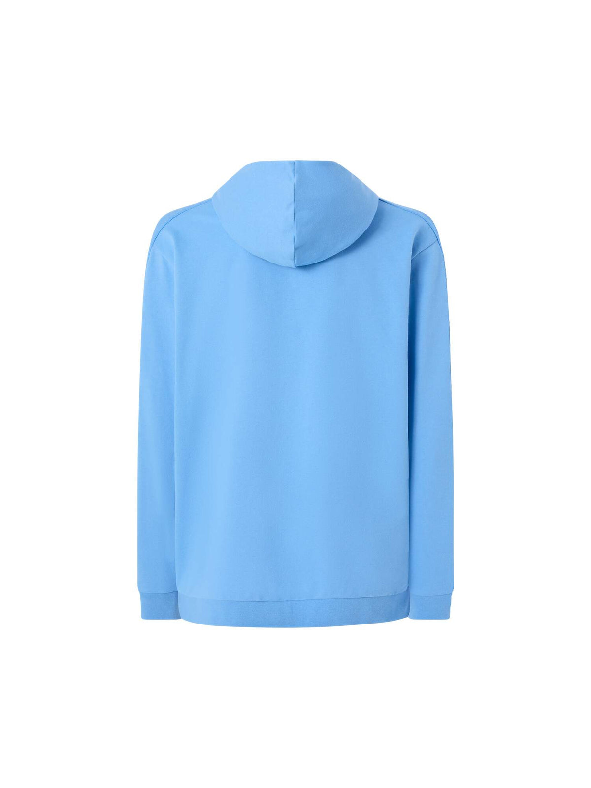 HEAD RALLY Mens Full-Zip Tennis Hoodie in Airforce Blue - back view