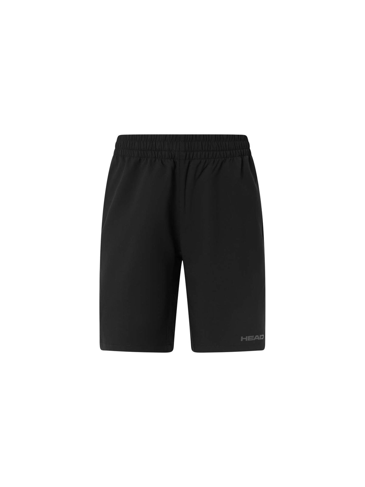 HEAD CLUB Junior Tennis Bermuda Shorts in Black - front view