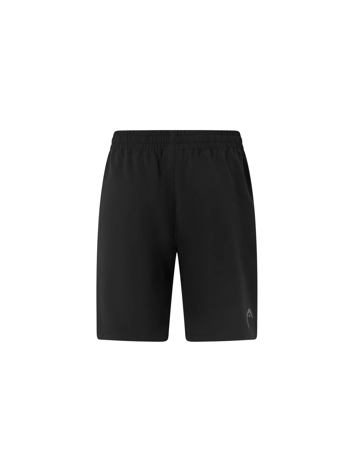 HEAD CLUB Junior Tennis Bermuda Shorts in Black - back view
