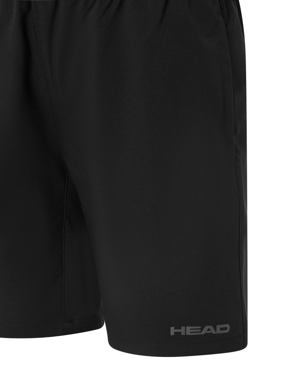 HEAD CLUB Junior Tennis Bermuda Shorts in Black - detail