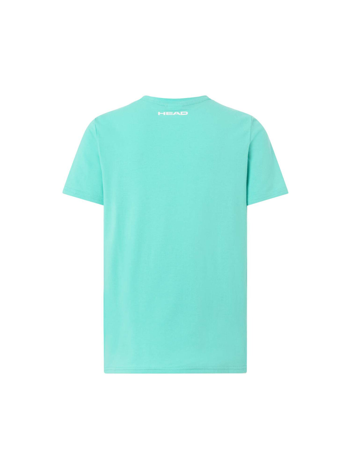 HEAD RAINBOW Junior Tennis T-Shirt in Turquoise - back view