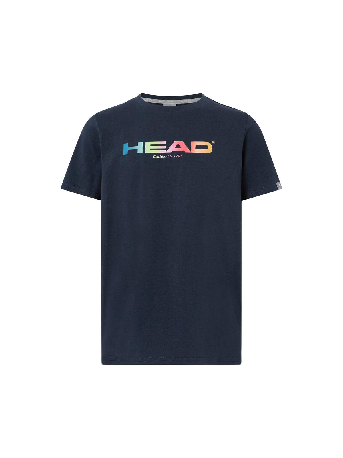 HEAD RAINBOW Junior Tennis T-Shirt in Navy - front view