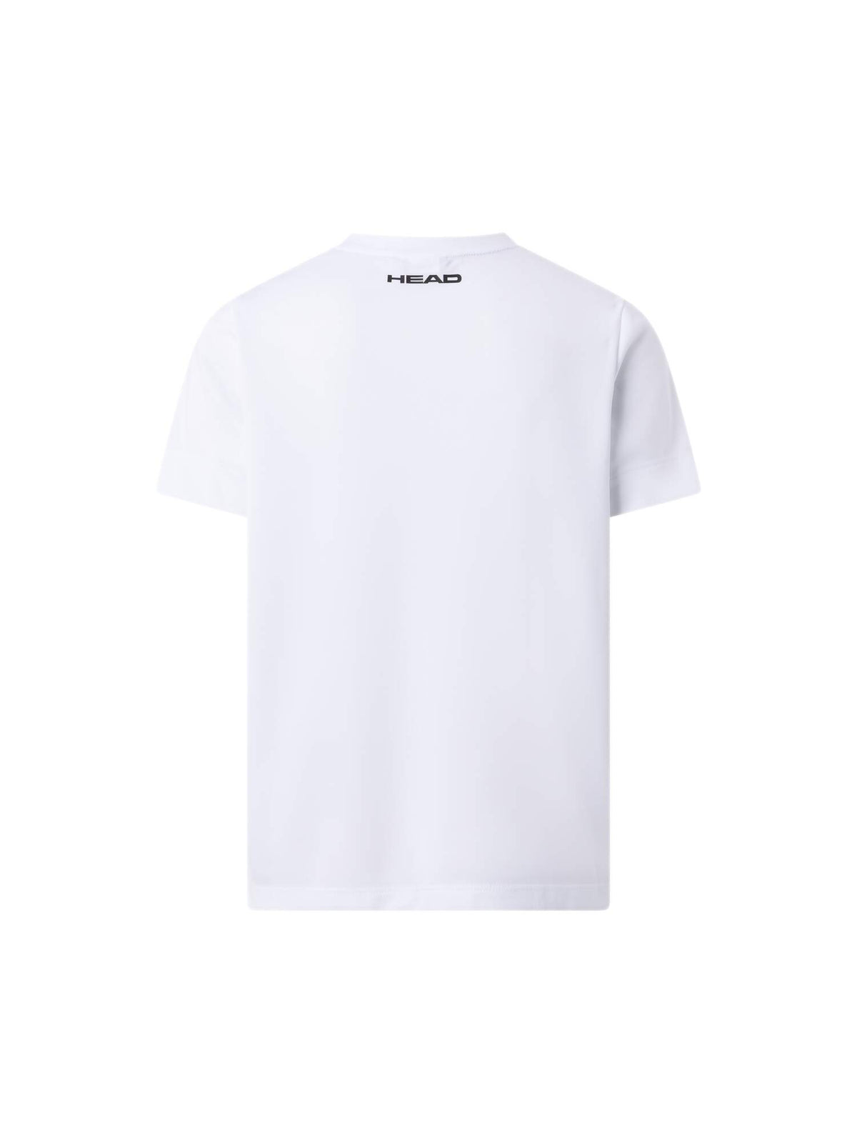 HEAD TOPSPIN Boys Tennis T-Shirt in Navy Print - back view