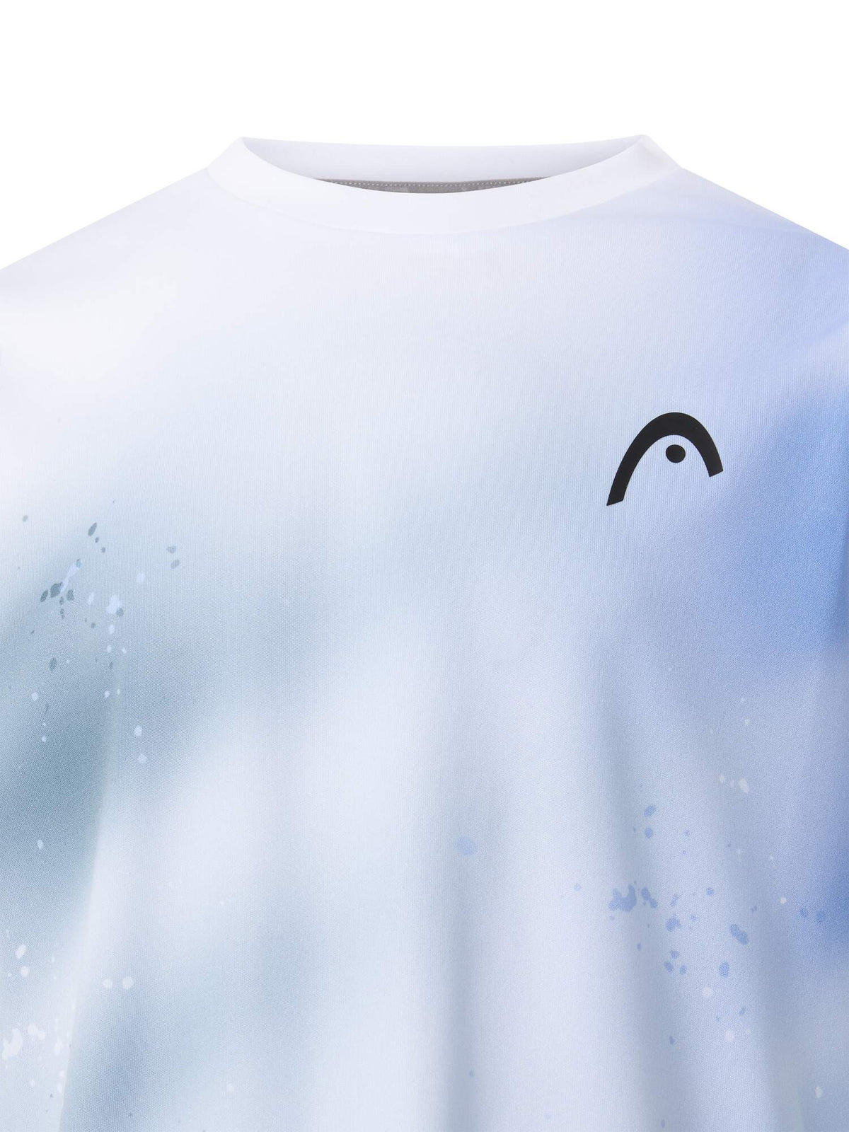 HEAD TOPSPIN Boys Tennis T-Shirt in Navy Print - detail