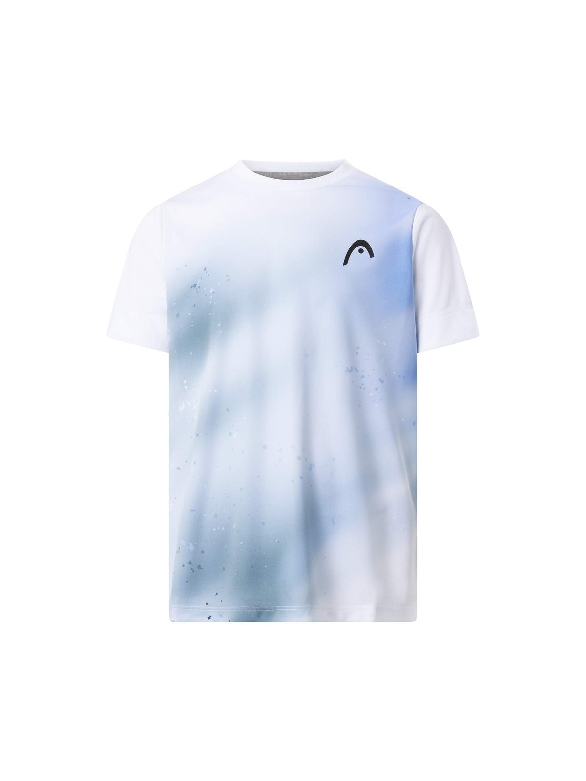 HEAD TOPSPIN Boys Tennis T-Shirt in Navy Print - front view