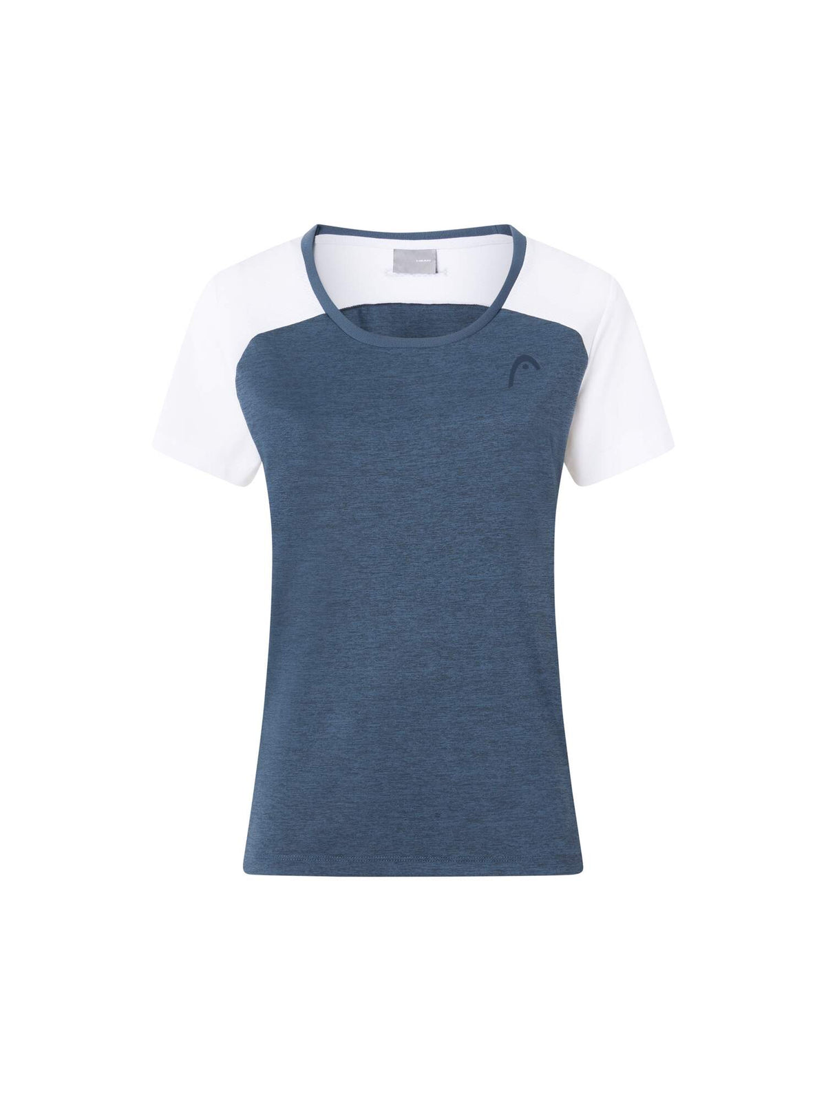HEAD PLAY Tech Womens Tennis T-Shirt in Navy - front view