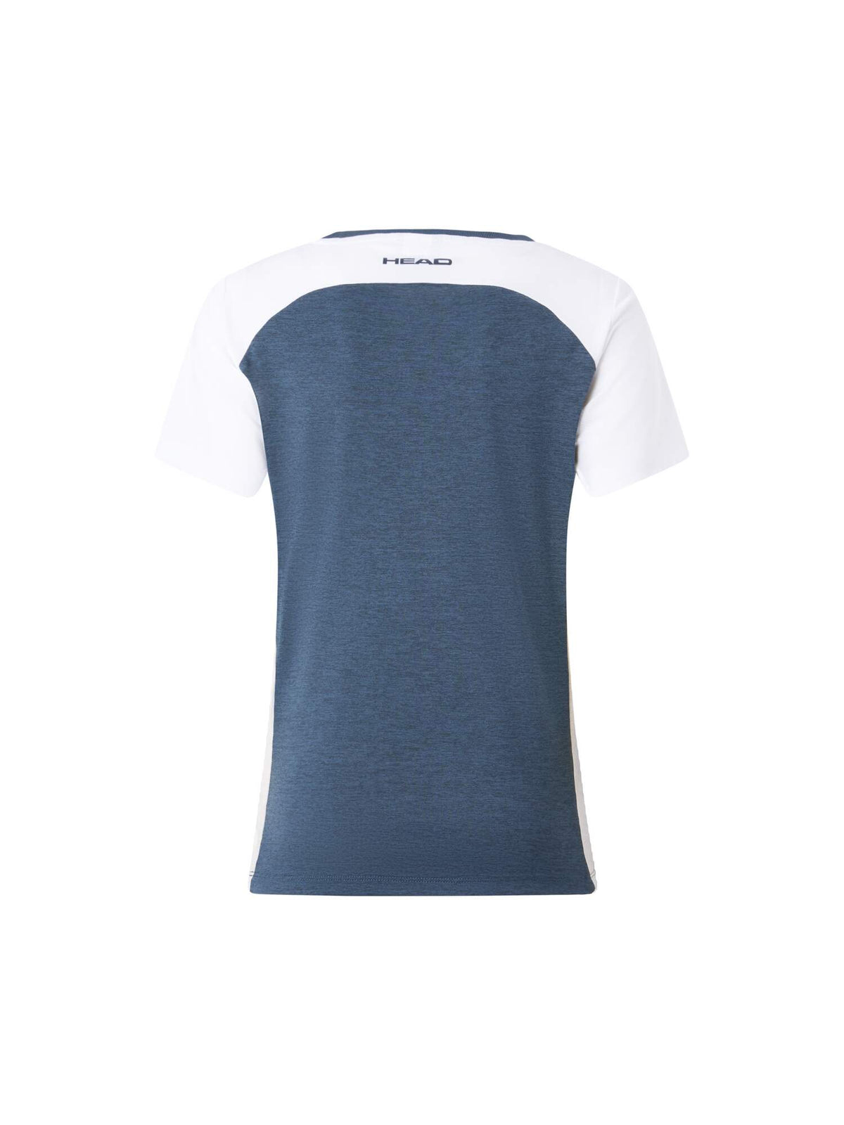 HEAD PLAY Tech Womens Tennis T-Shirt in Navy - back view