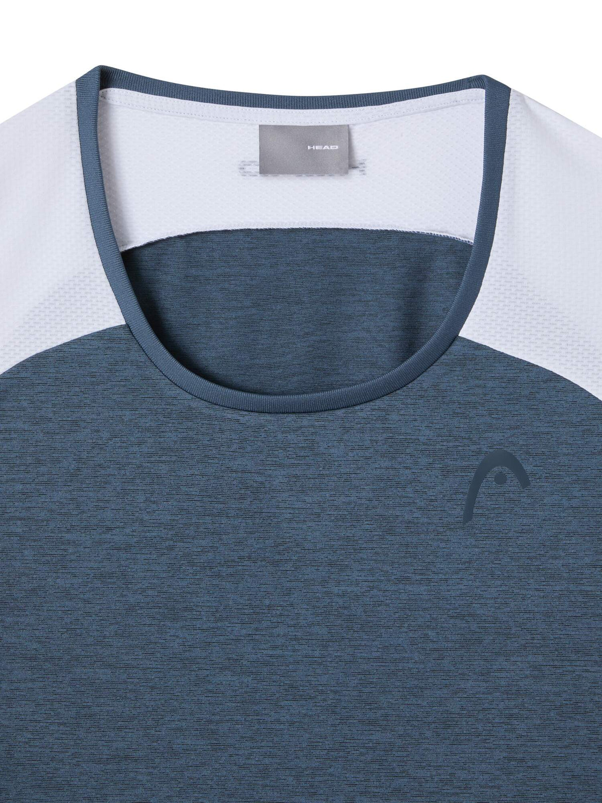 HEAD PLAY Tech Womens Tennis T-Shirt in Navy - detail