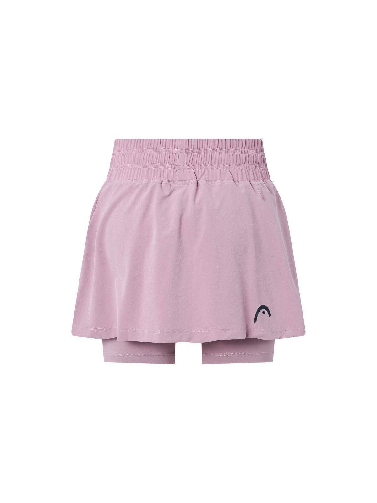 HEAD PLAY Womens Tennis Skort in Dirty Lilac - back view