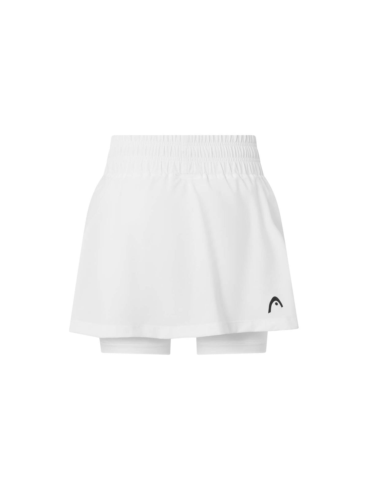 HEAD PLAY Womens Tennis Skort in White - back view