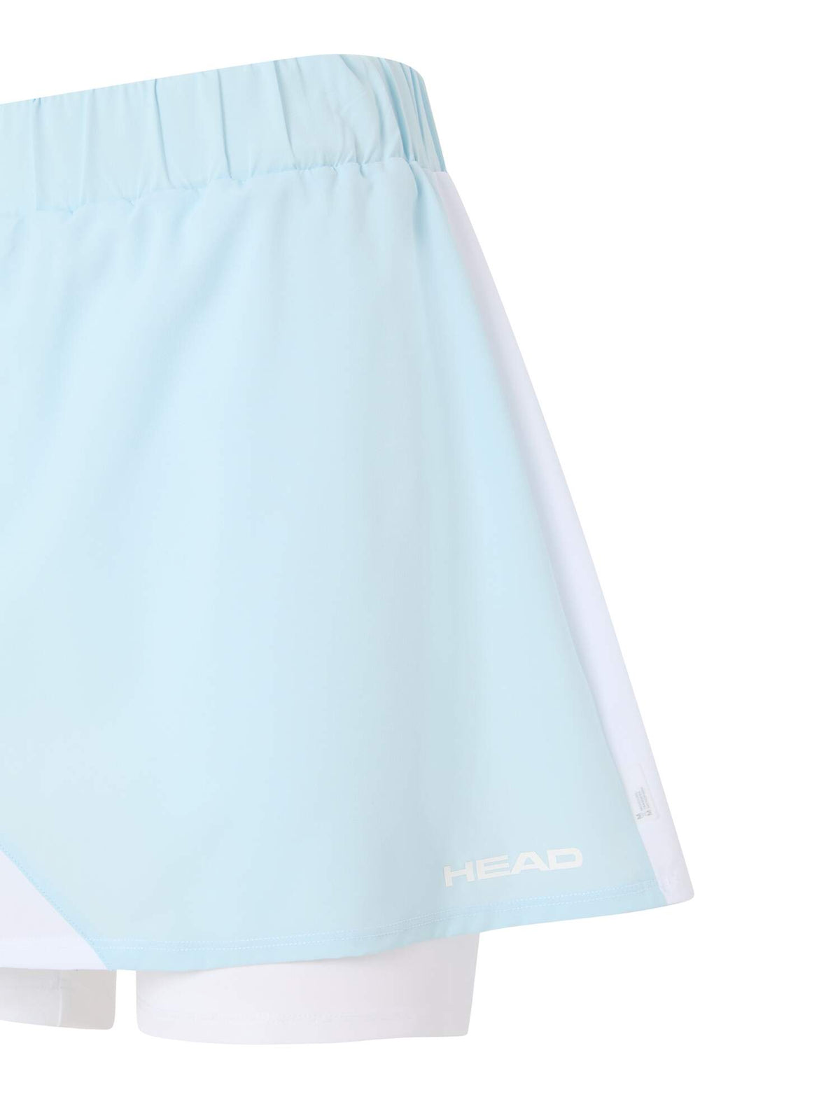 HEAD DYNAMIC Womens Tennis Skort in Light Blue/White - detail