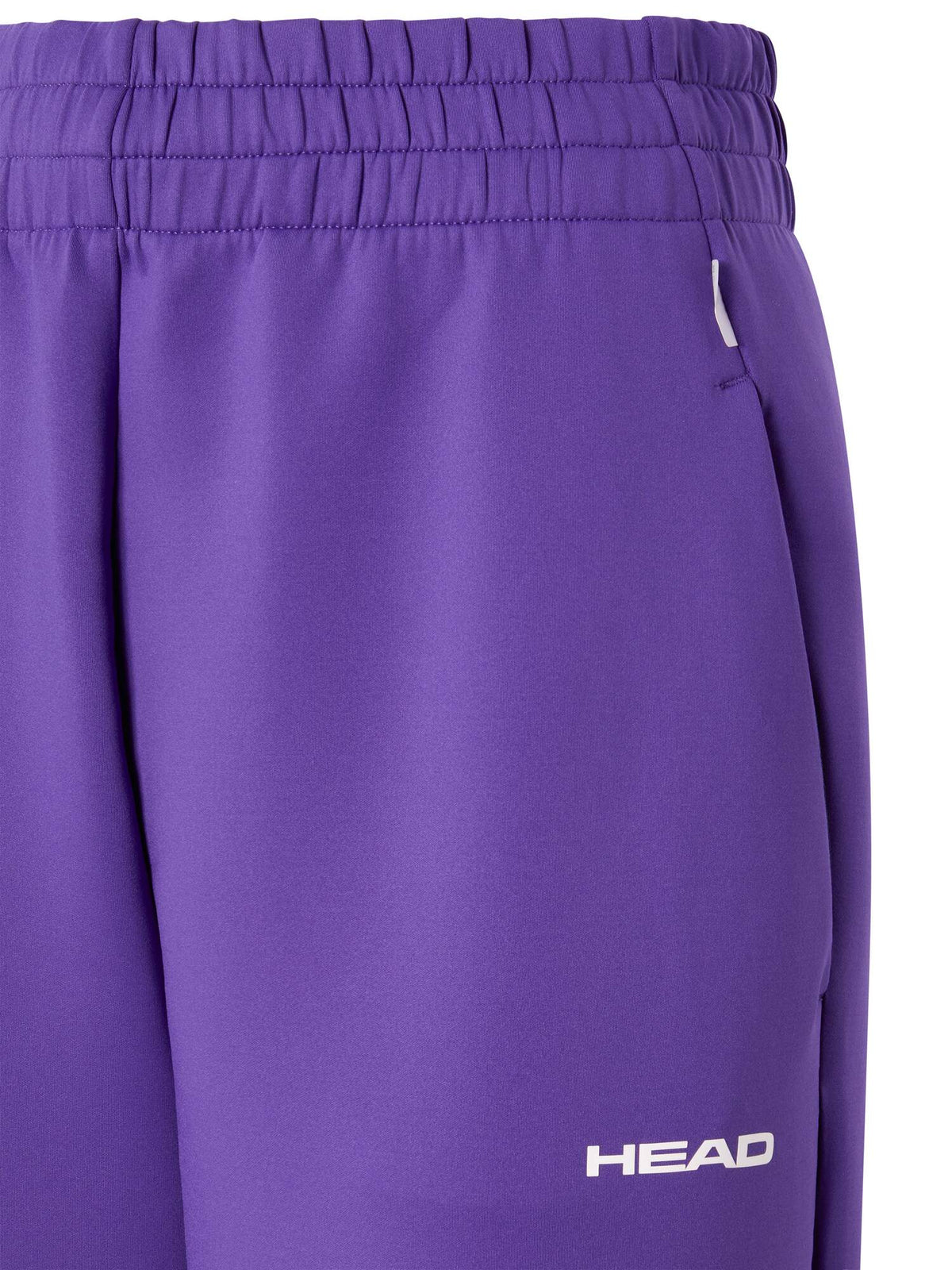 HEAD VISION Womens Tennis Pants in Purple - waistband detail