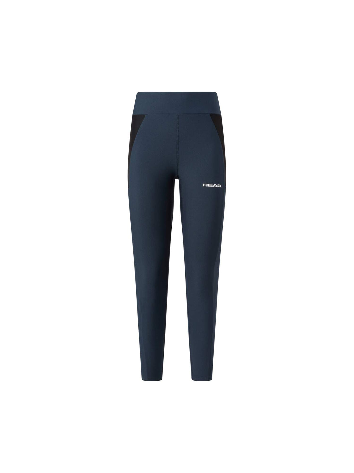 HEAD TECH Womens Tennis Tights in Navy - front view