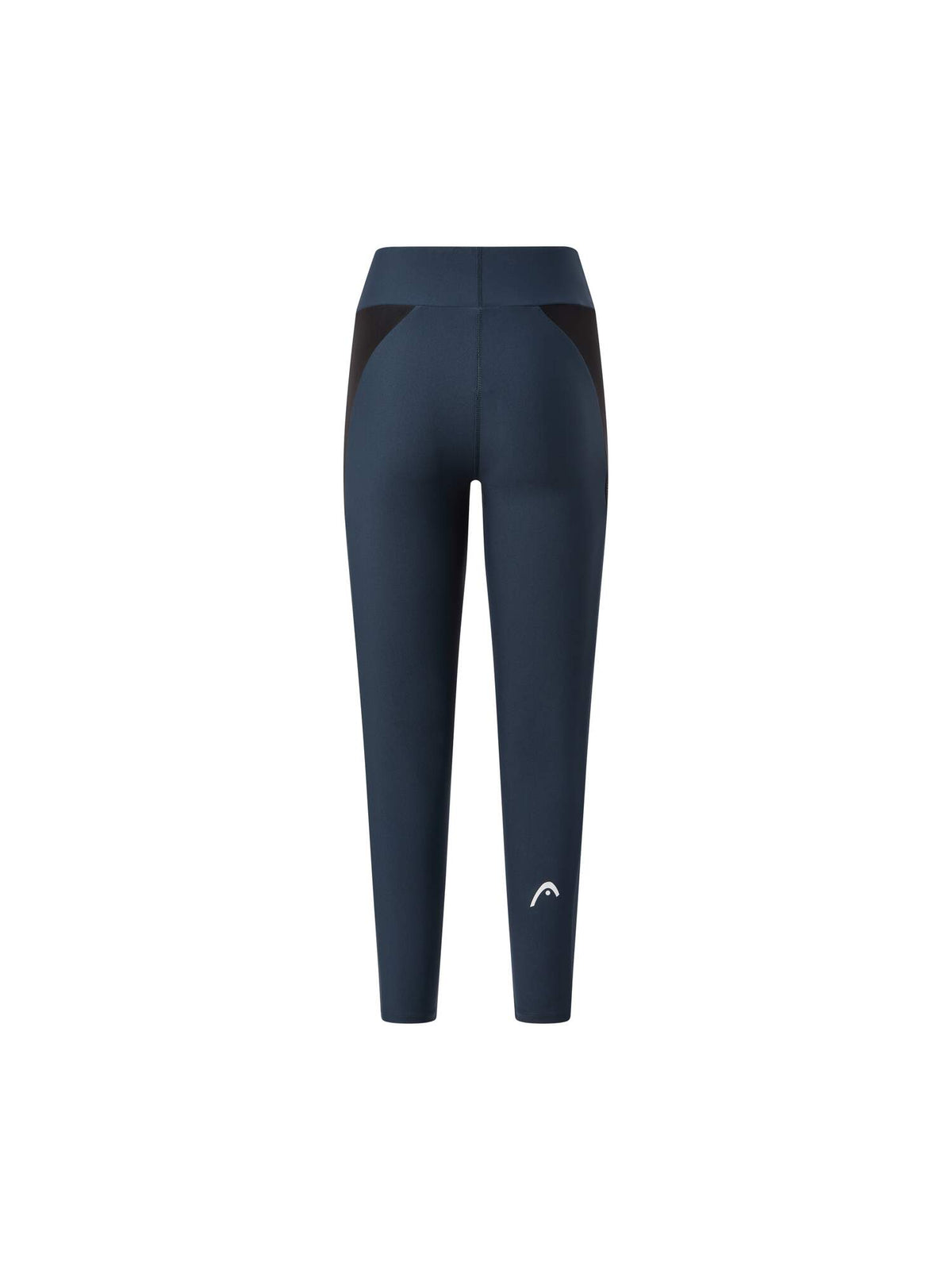 HEAD TECH Womens Tennis Tights in Navy - back view