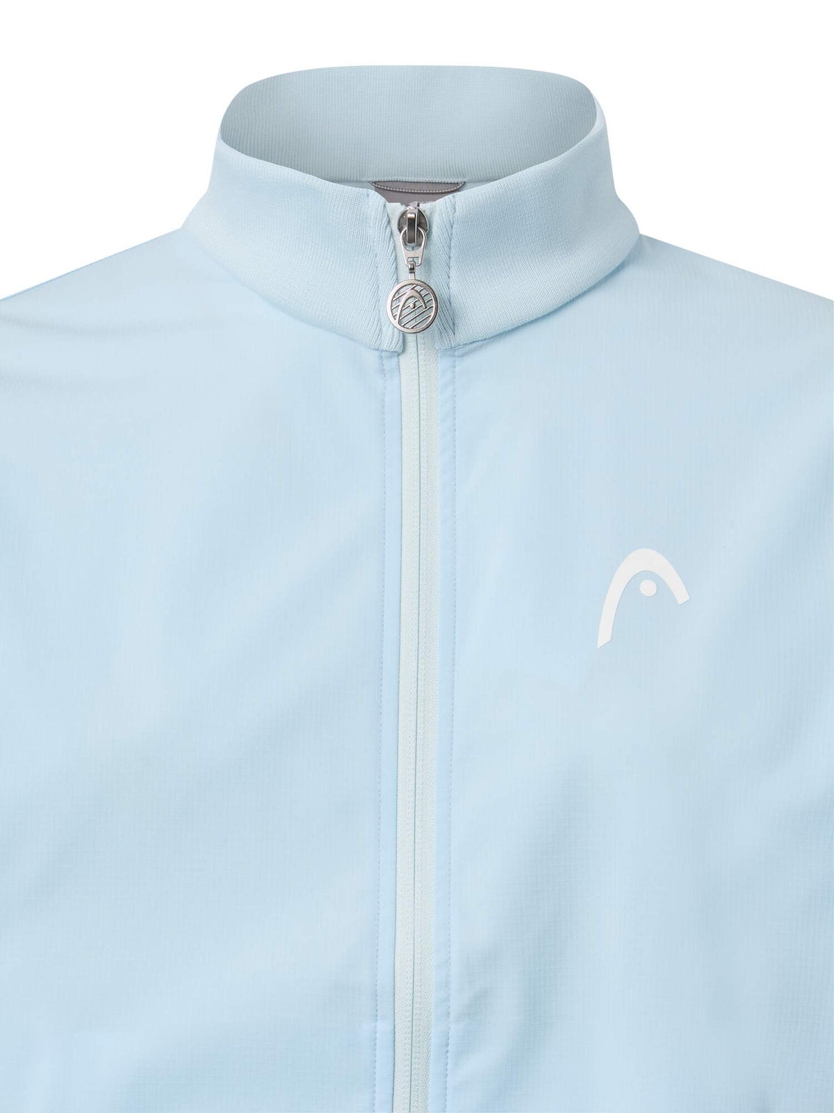 HEAD BREAKER Womens Tennis Jacket in Light Blue - detail