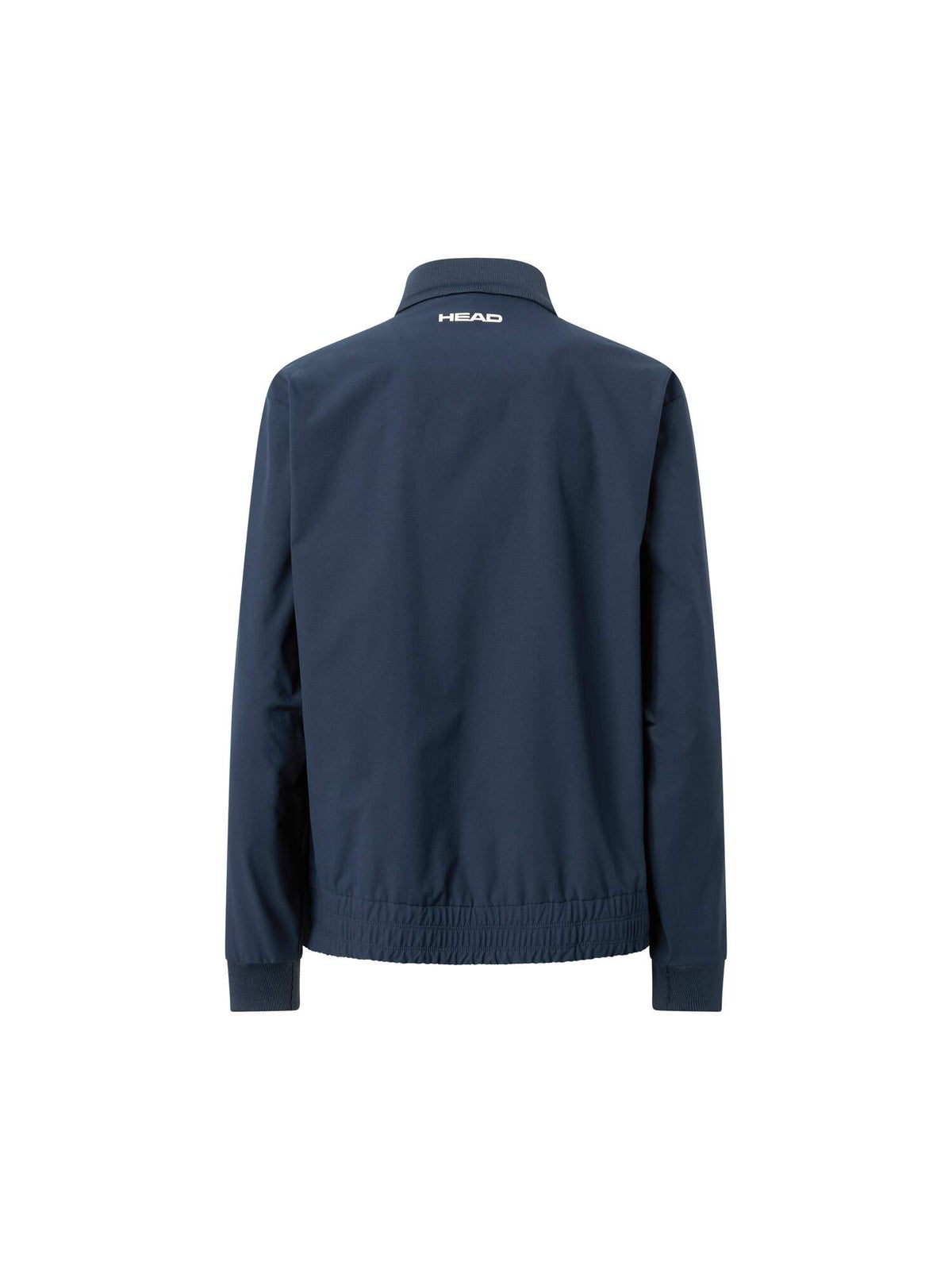 HEAD BREAKER Womens Tennis Jacket in Navy - back view