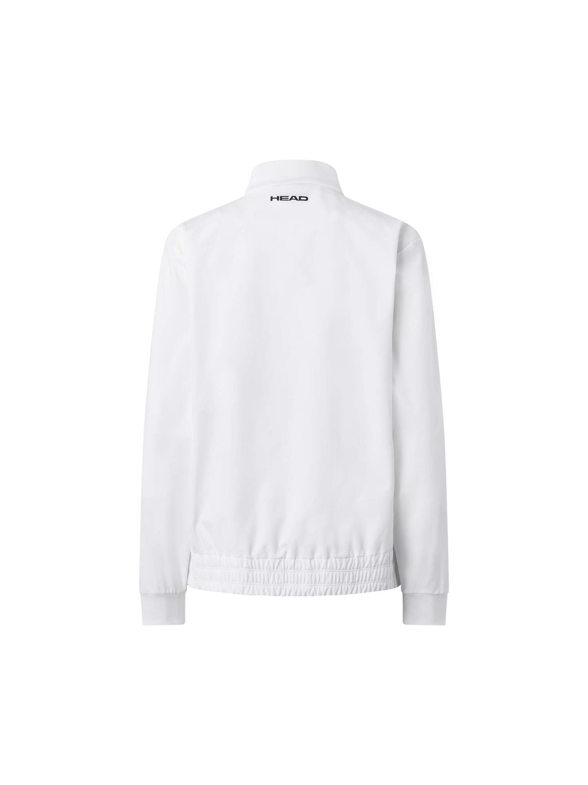 HEAD BREAKER Womens Tennis Jacket in White - back view