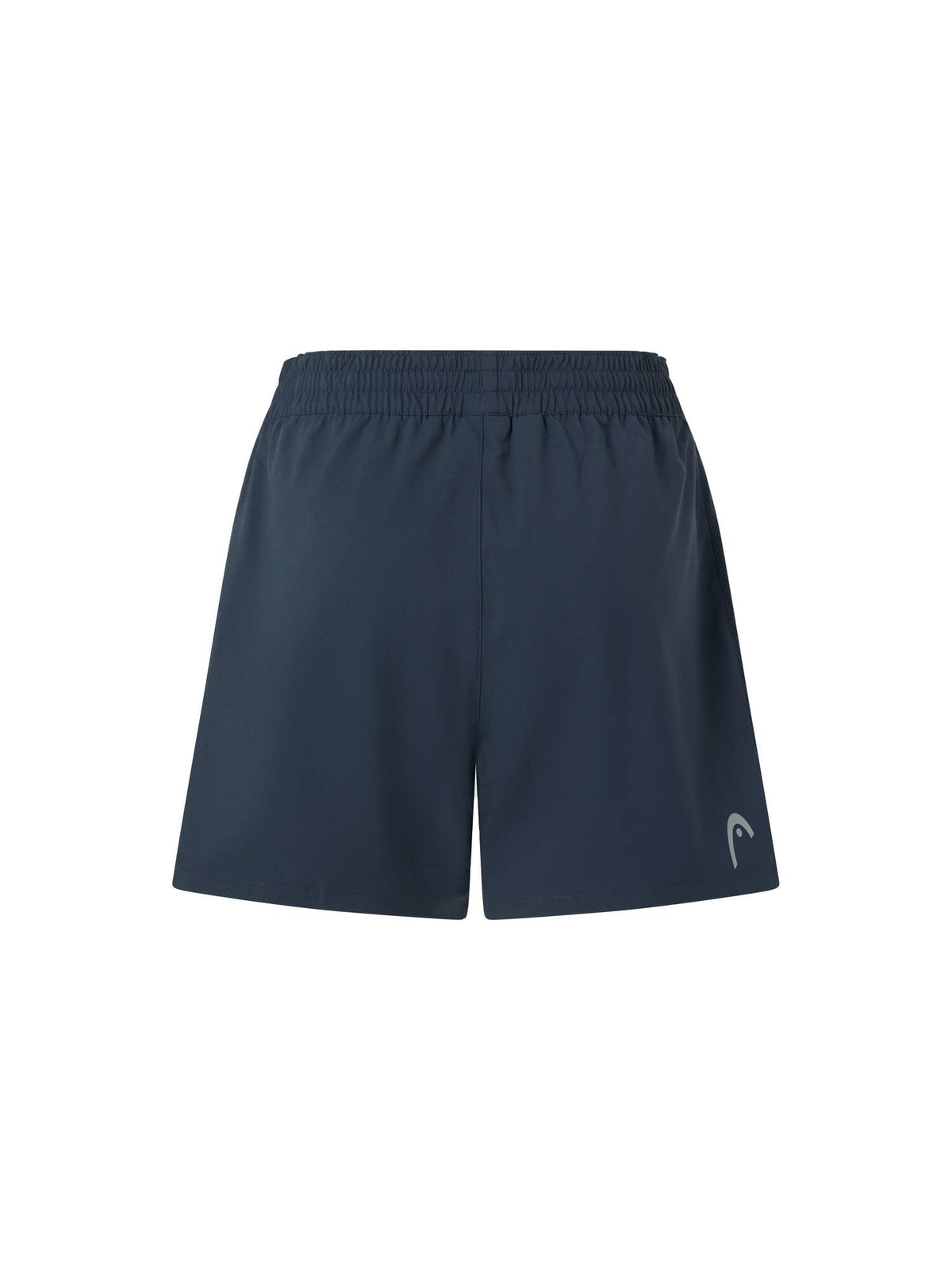 HEAD CLUB Womens Tennis Shorts in Navy - back view