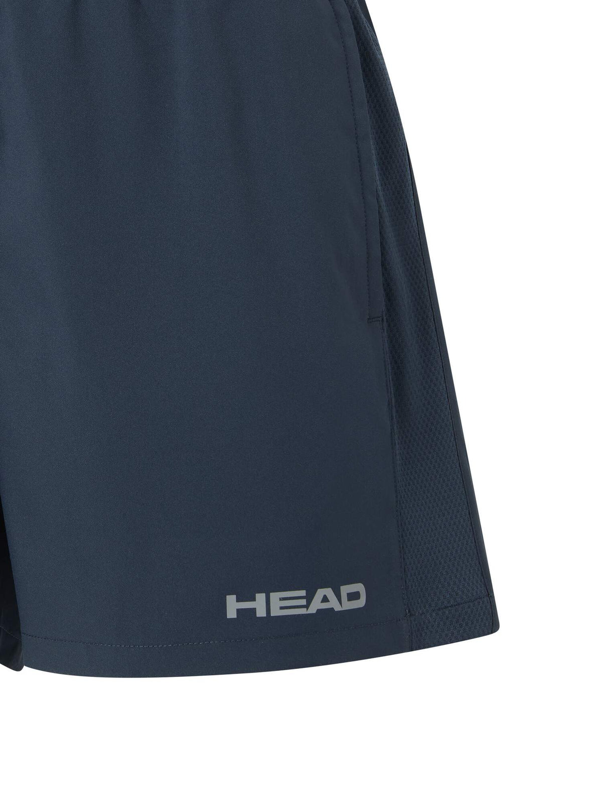 HEAD CLUB Womens Tennis Shorts in Navy - logo detail