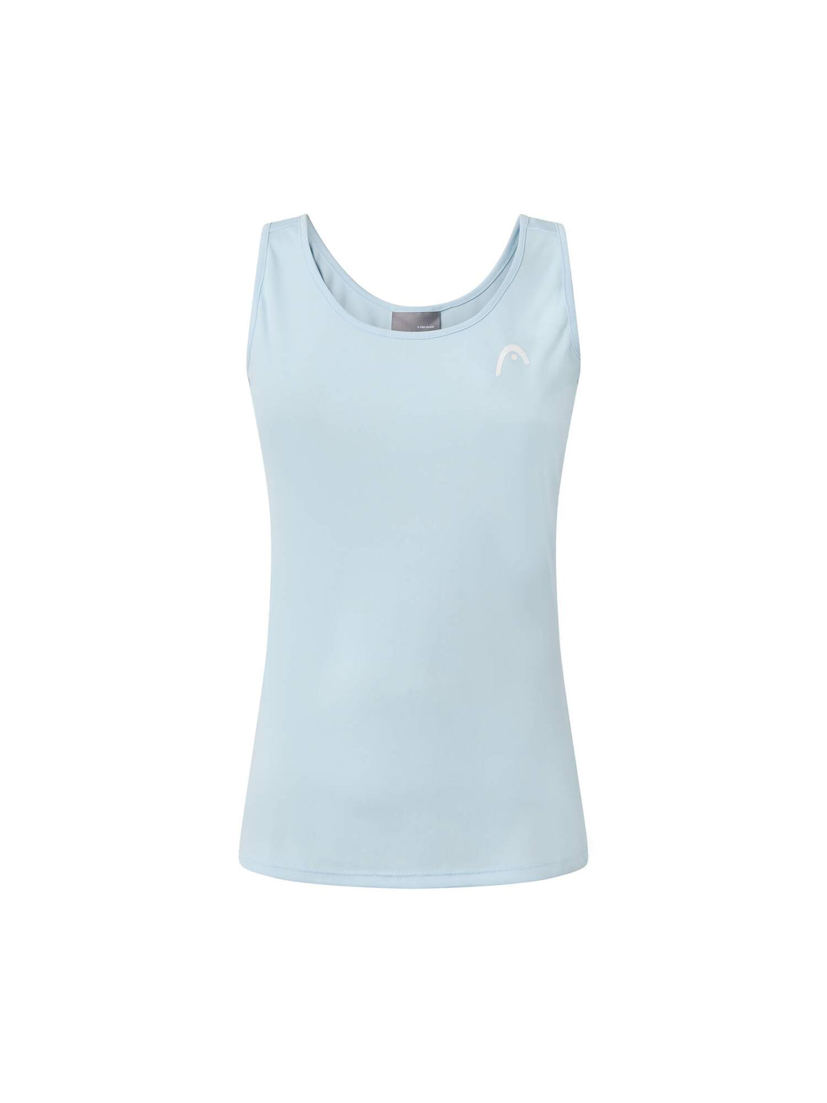 HEAD SPIRIT II Womens Tennis Tank Top in Light Blue - front view