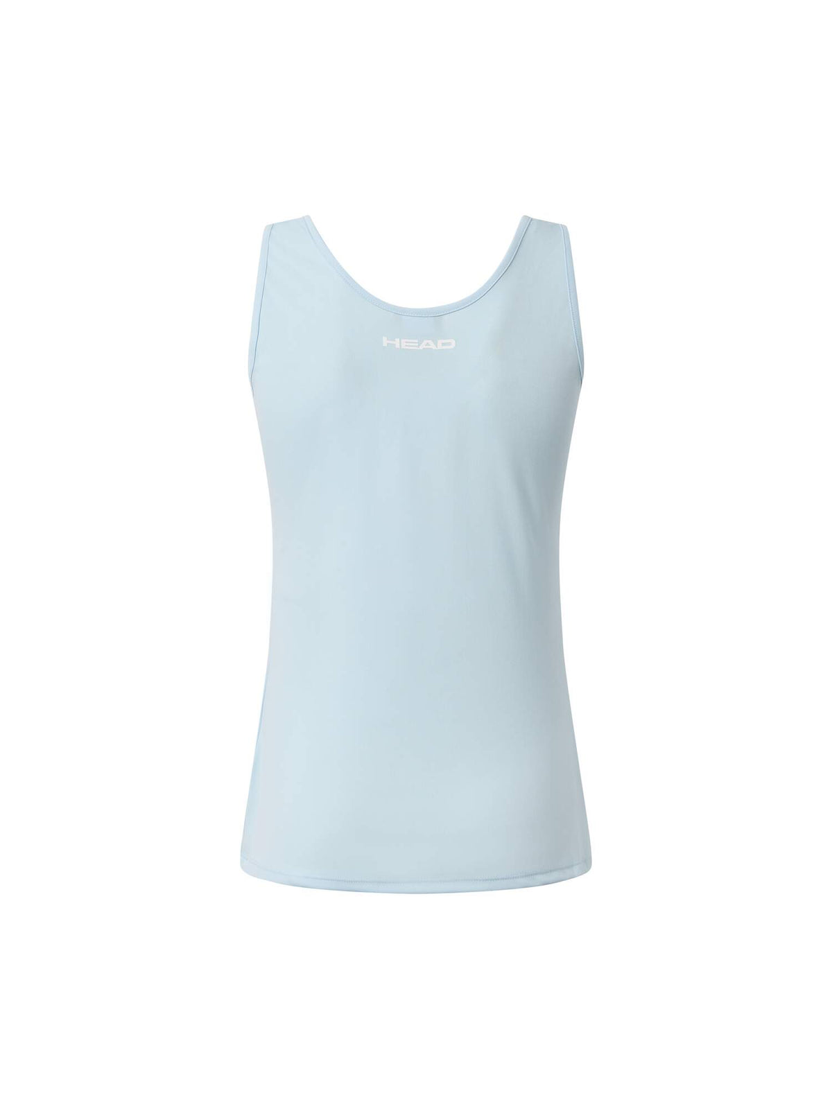 HEAD SPIRIT II Womens Tennis Tank Top in Light Blue - back view