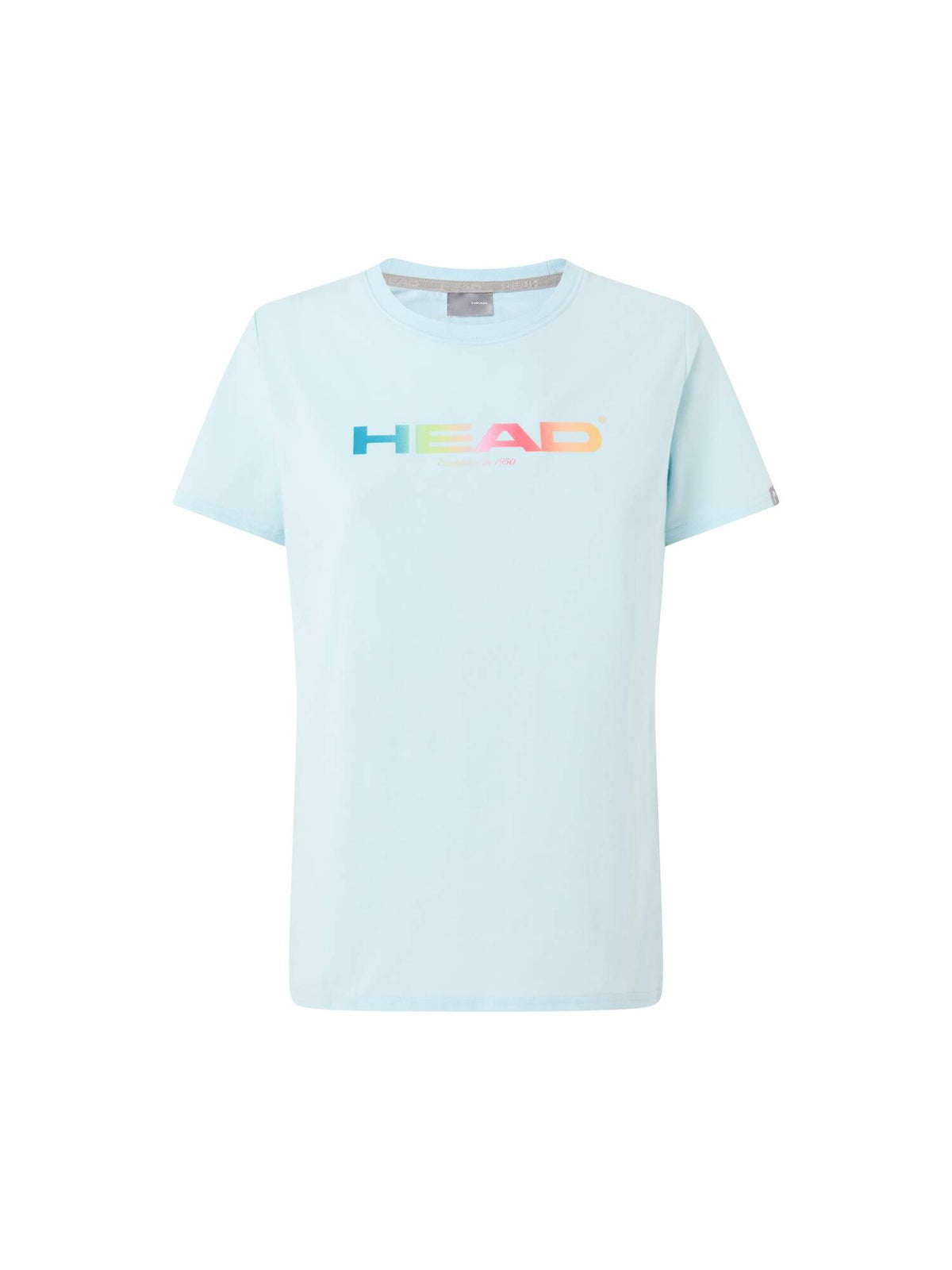 HEAD RAINBOW Womens Tennis T-Shirt in Light Blue - front view