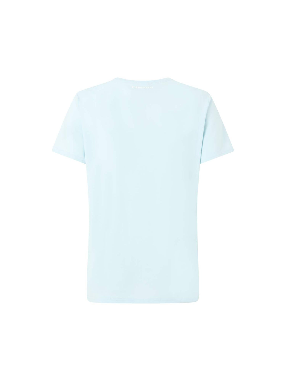 HEAD RAINBOW Womens Tennis T-Shirt in Light Blue - back view