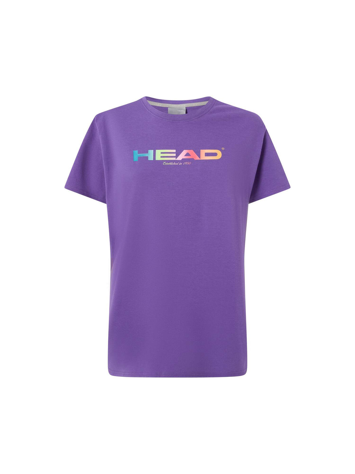 HEAD RAINBOW Womens Tennis T-Shirt in Purple - front view