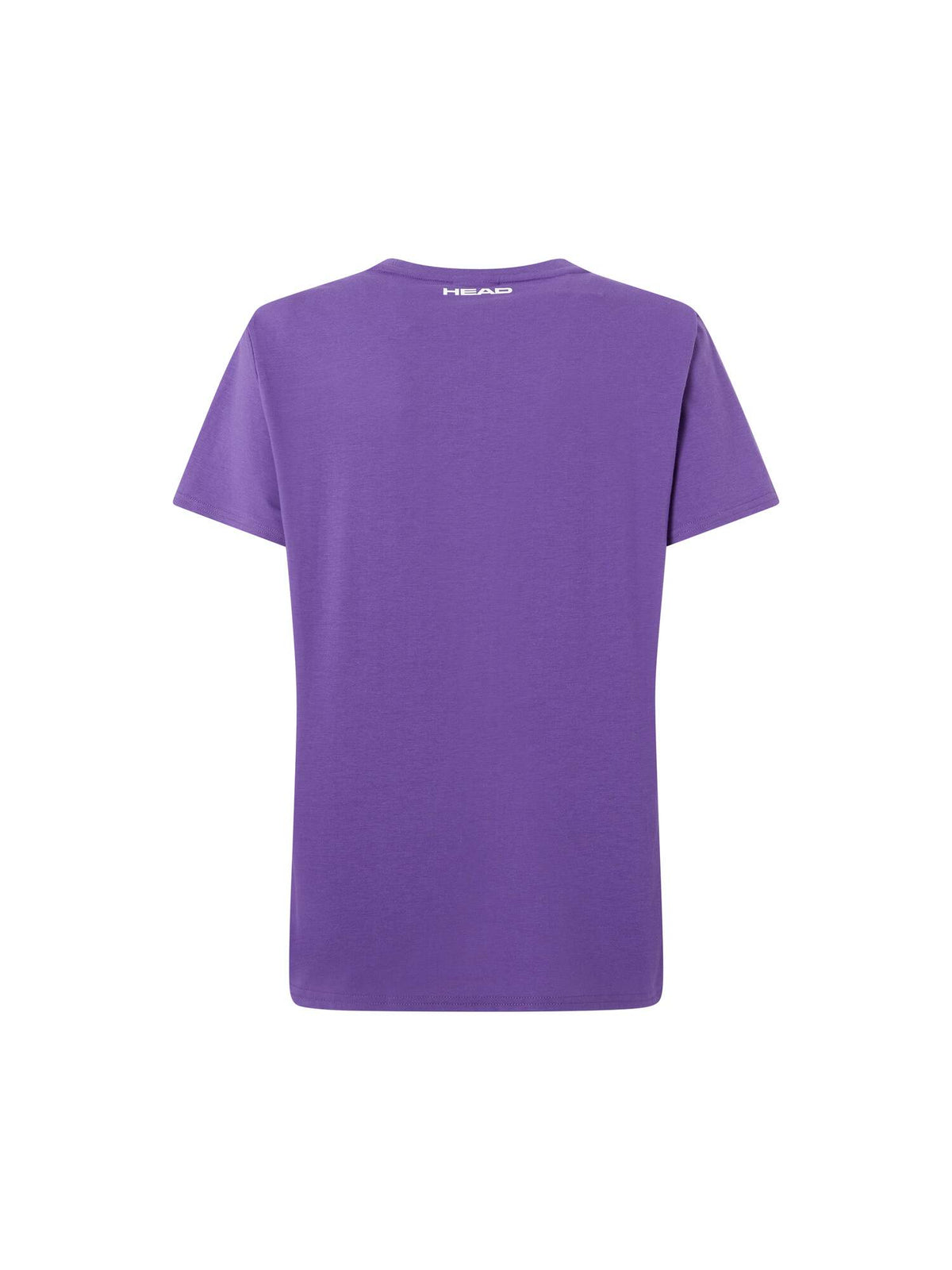 HEAD RAINBOW Womens Tennis T-Shirt in Purple - back view