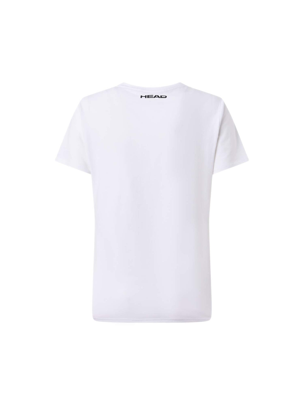 HEAD RAINBOW Womens Tennis T-Shirt in White - back view