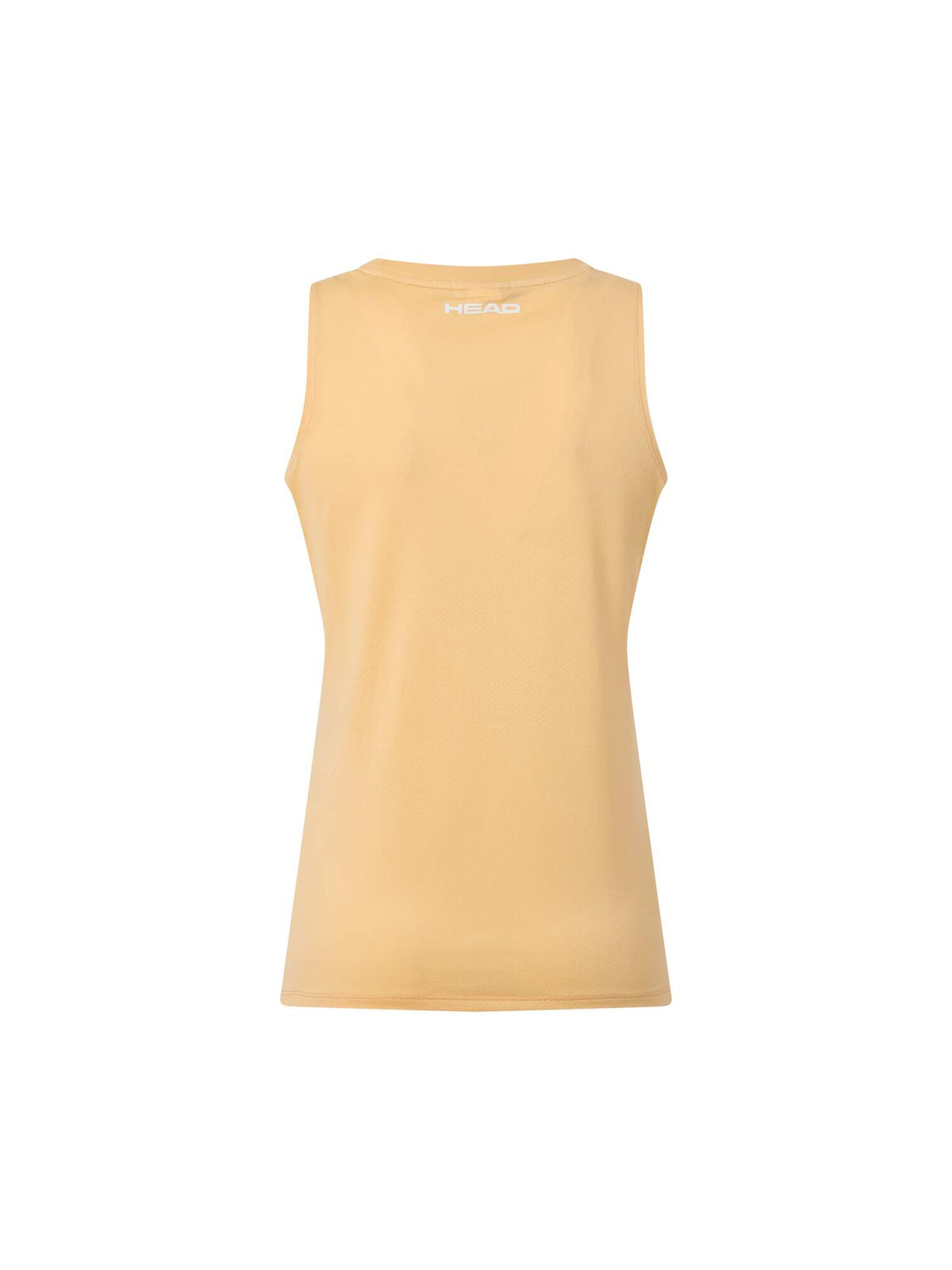 HEAD PRO Womens Tennis Tank Top in Apricot - back view