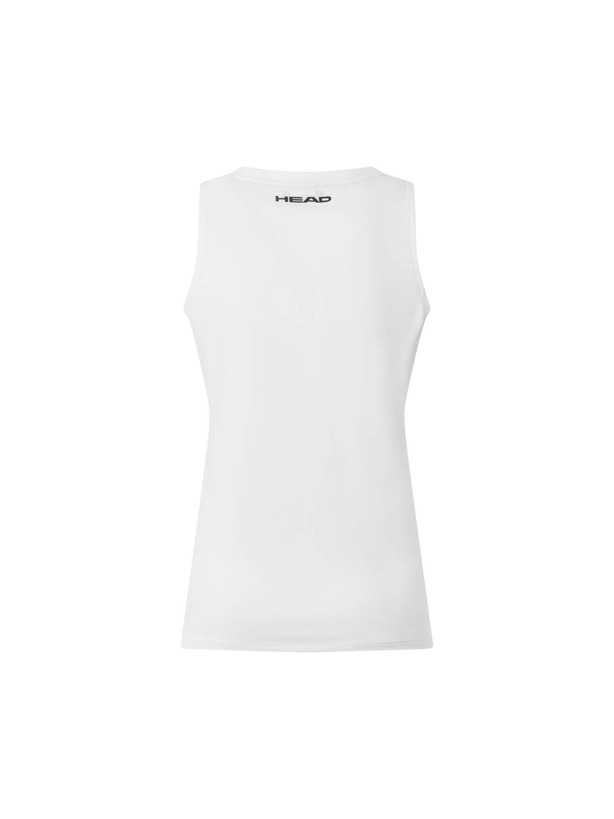 HEAD PRO Womens Tennis Tank Top in White - back view