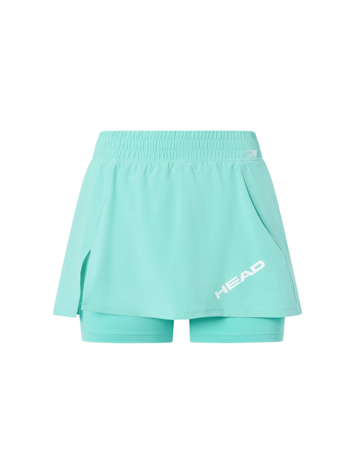 HEAD PRO Womens Tennis Skort in Turquoise - front view