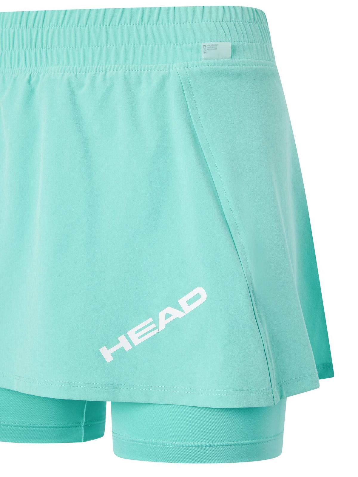 HEAD PRO Womens Tennis Skort in Turquoise - detail