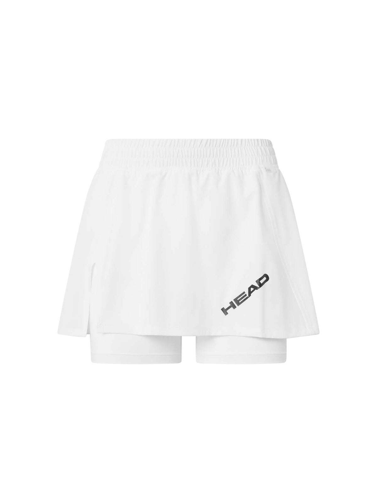 HEAD PRO Womens Tennis Skort in White - front view