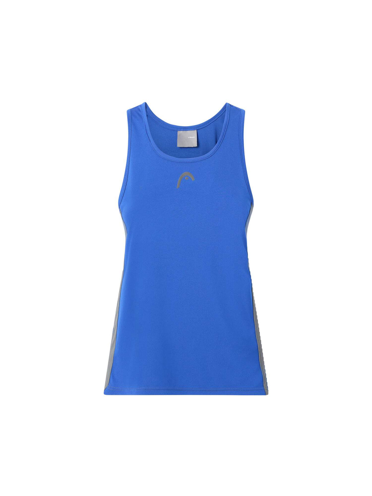 HEAD CLUB 25 TECH Womens Tennis Tank Top in Royal Blue - front view